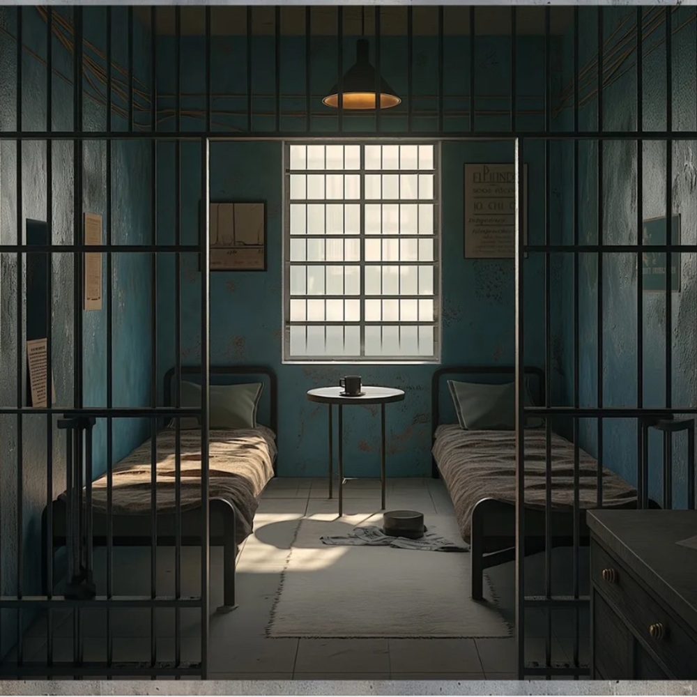 Prison Back Drop